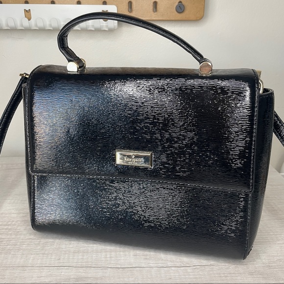 kate spade Bags Kate Spade New York Black Patent Leather Small